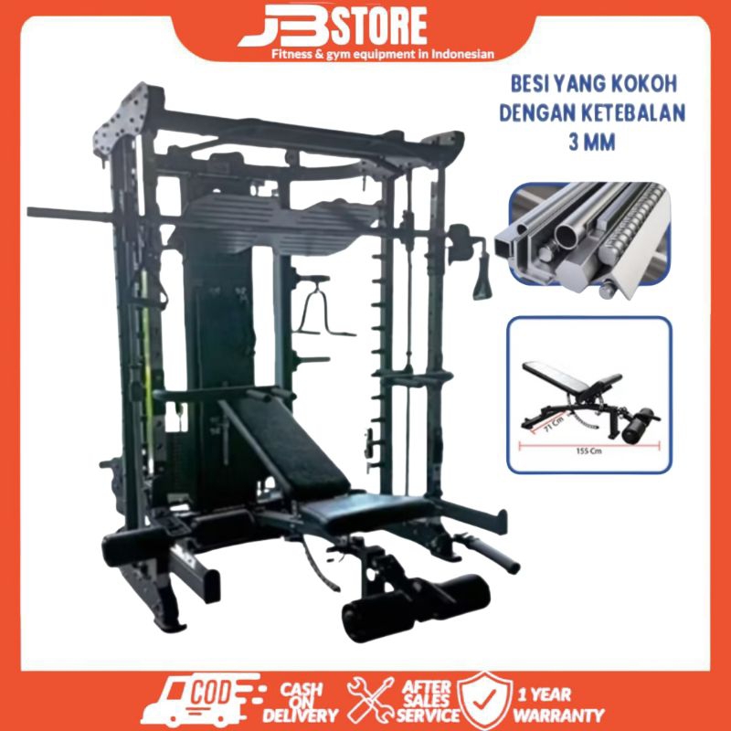 Multi Power rack Total fitnes(Original)Power rack-Smite machine gym