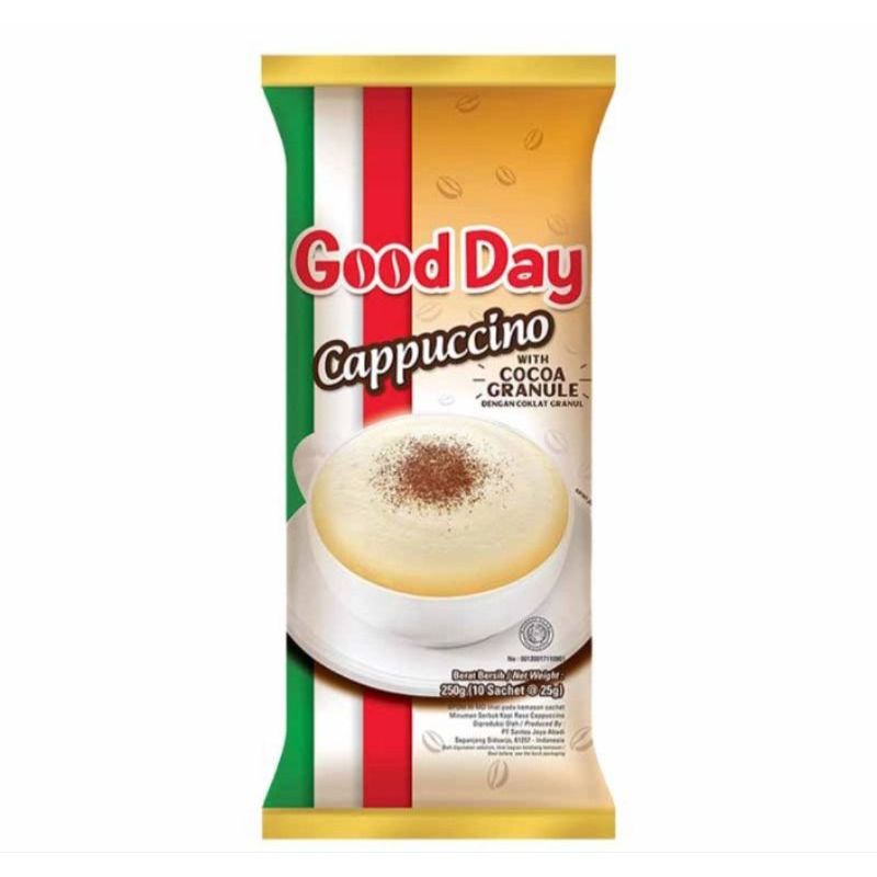 

Good Day Kopi Instant Cappuccino 10 x 25 g