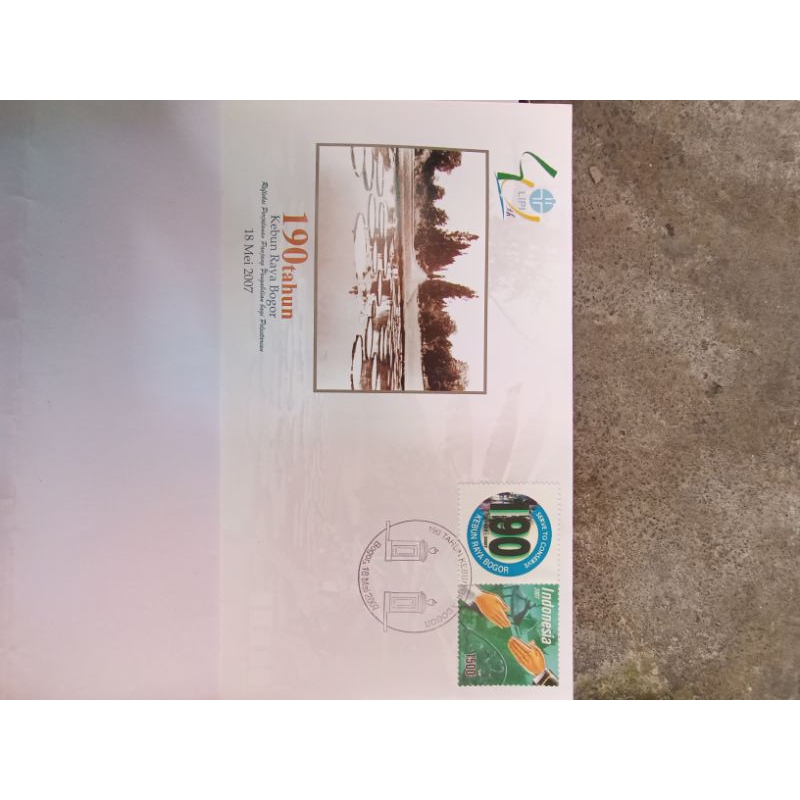 

Sampul Hari Pertama SHP 190 Tahun Kebun Raya Bogor