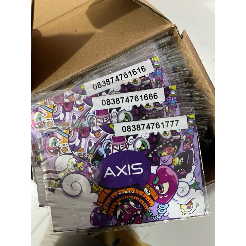 Perdana Axis Nomor Cantik Axis Seri Tahun