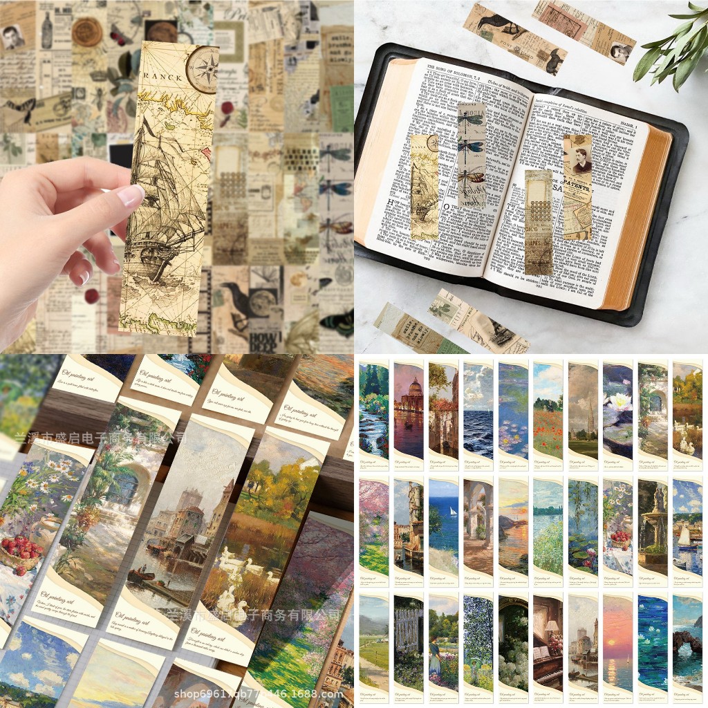 

[NO BOX ISI 30] Pembatas Buku / Paper Bookmark No Box Series