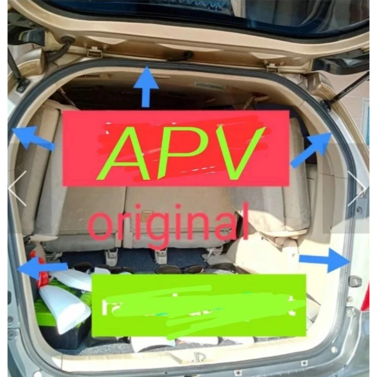 Karet pintu bagasi belakang Suzuki APV