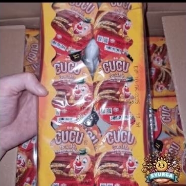 

1 dus cucu quackle isi 12 box,1 box isi 24 pcs