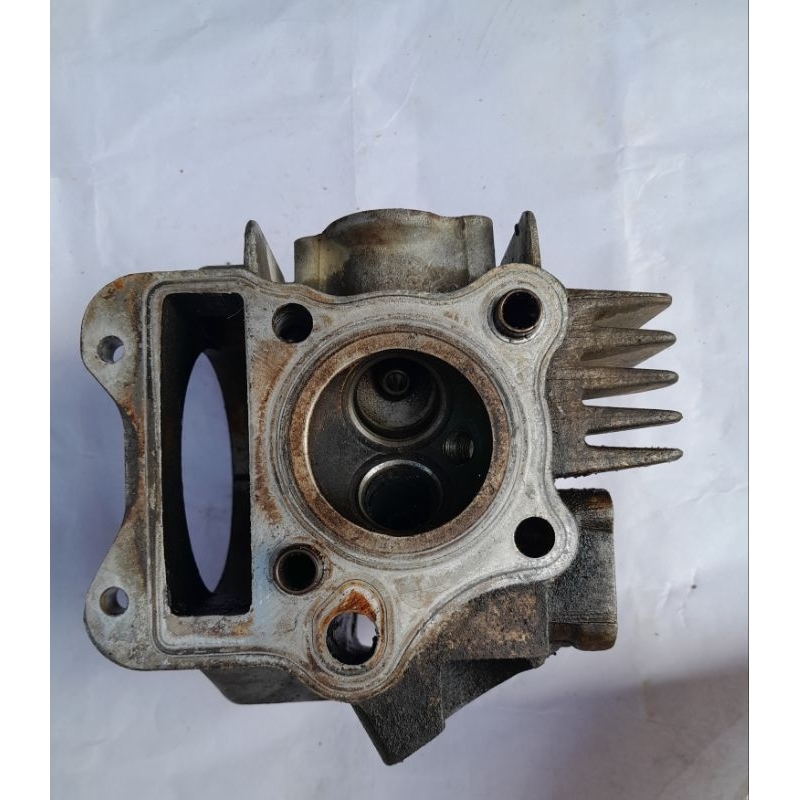 Kop HEAD cylinder block cop silinder Suzuki smash 110 lama original