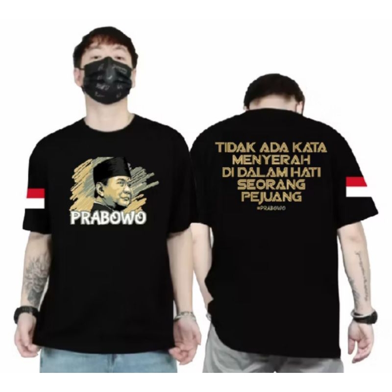 KAOS PRABOWO: GAMBAR PRABOWO & KUTIPAN MOTIVASI