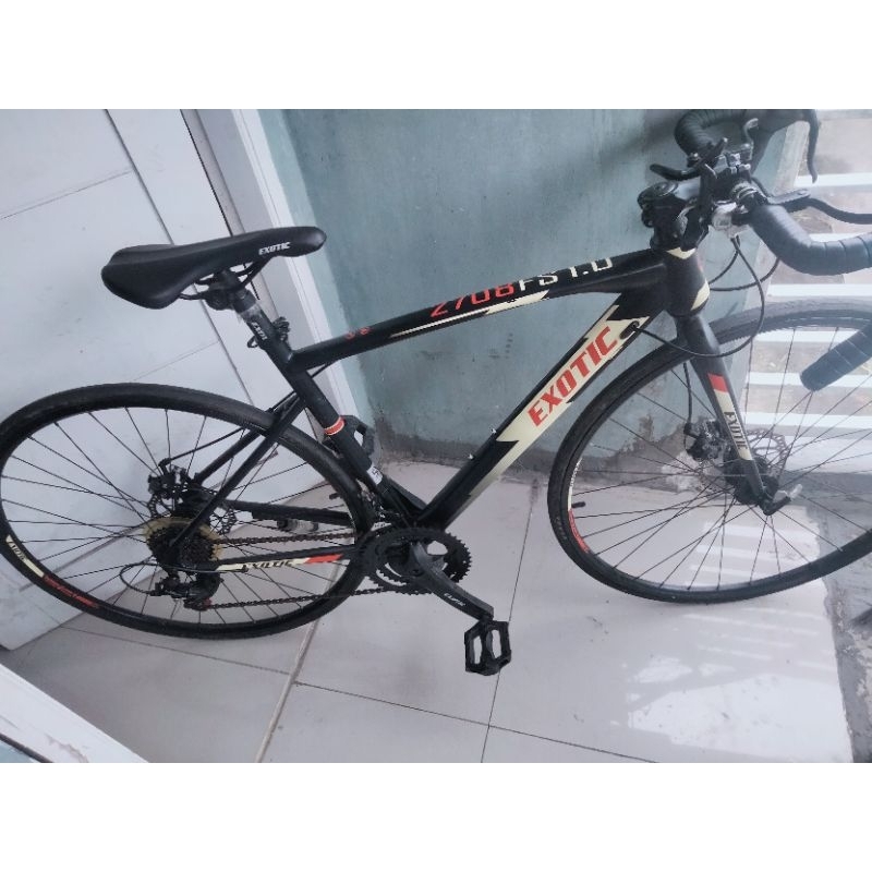 sepeda roadbike odessy double cakram