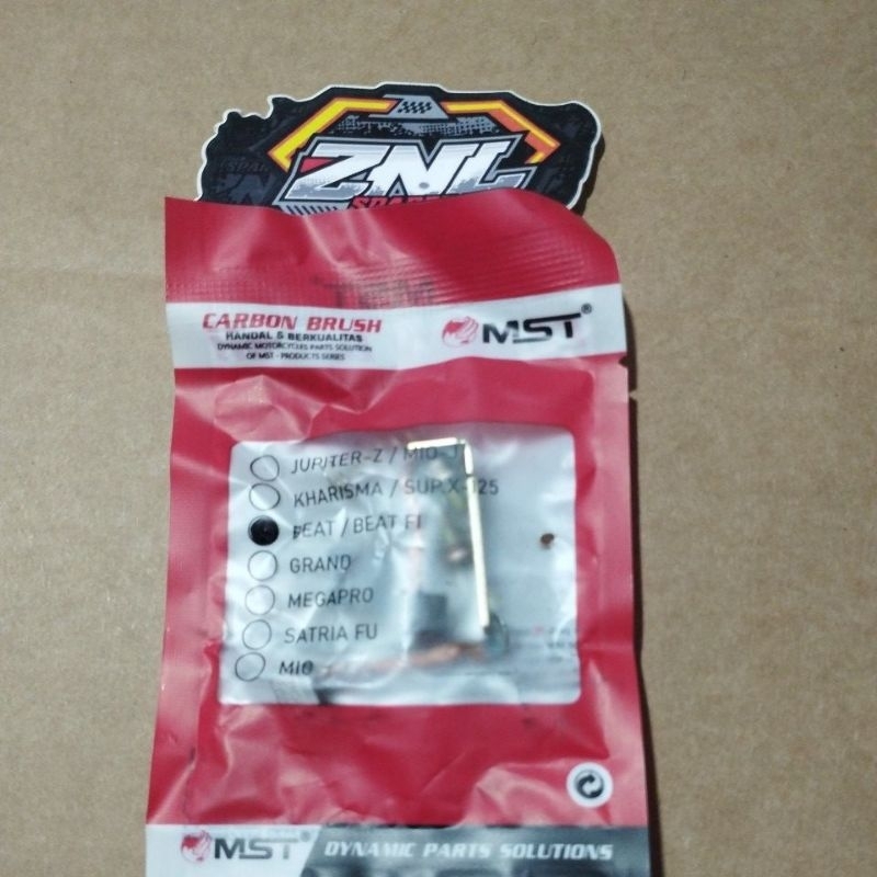 CARBON BRUSH ARENG STATER COLBUSTER BATU ARANG ARANG STATER BEAT KARBU VARIO KARBU BEAT FI MERK MST