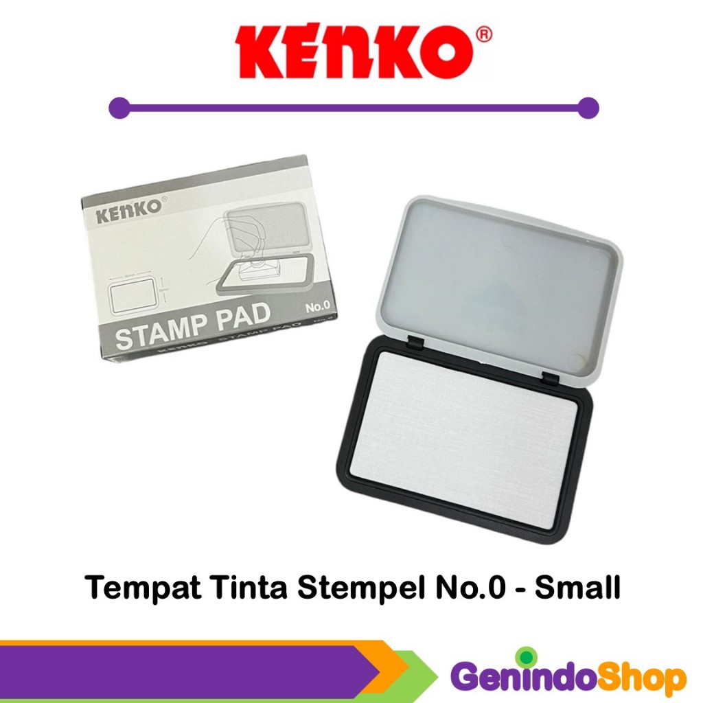 

Bak Tempat Tinta Stempel / Stamp Pad No.0 Kenko
