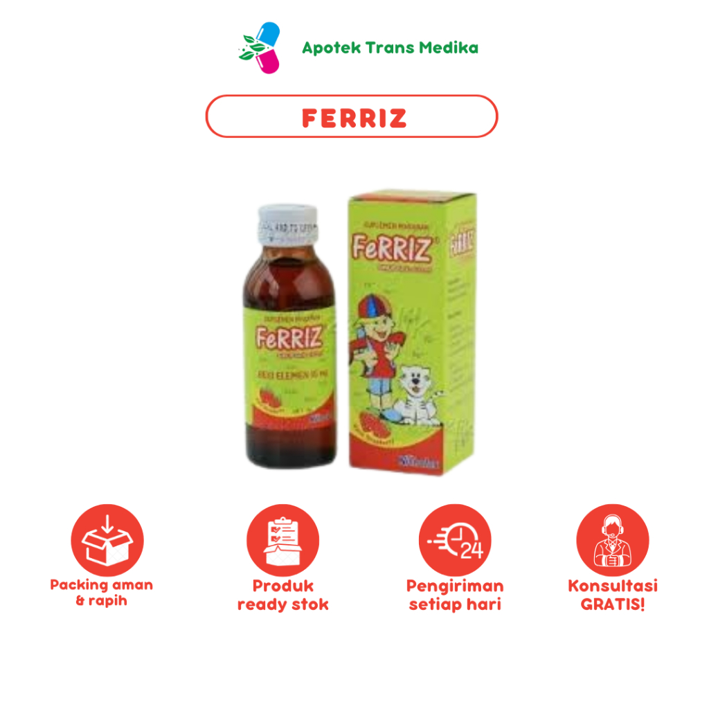 

FERRIZ SYRUP ZAT BESI 100 ML