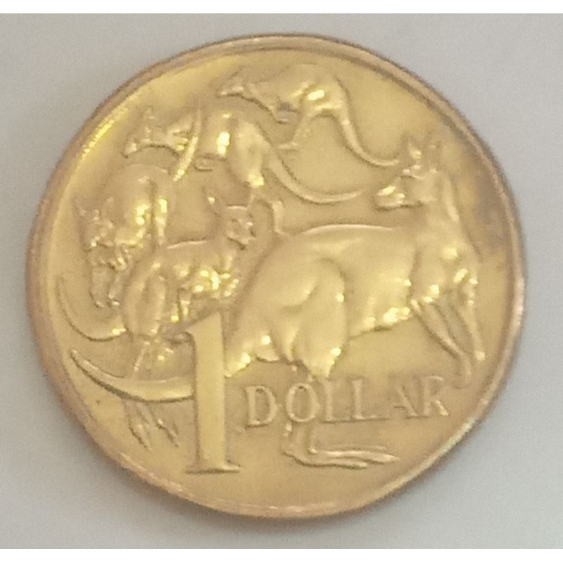 koin australia 1 dollar (Elizabeth 2) tahun 2006..