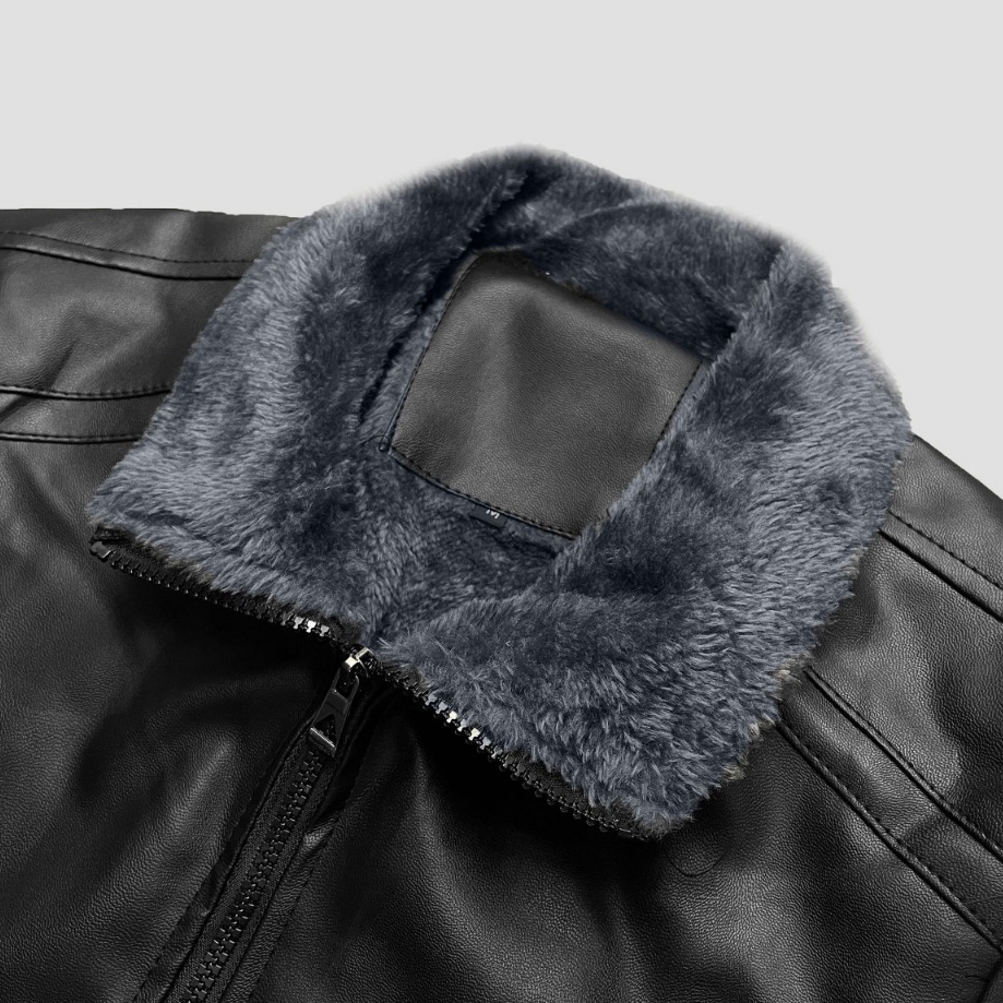 hot deals dhozen jaket kulit kragh sherpa