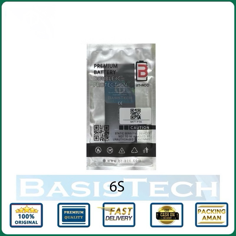 BATERAI FOR IPHONE 6S BT-ACC DOUBLE IC POWER PROTECTION