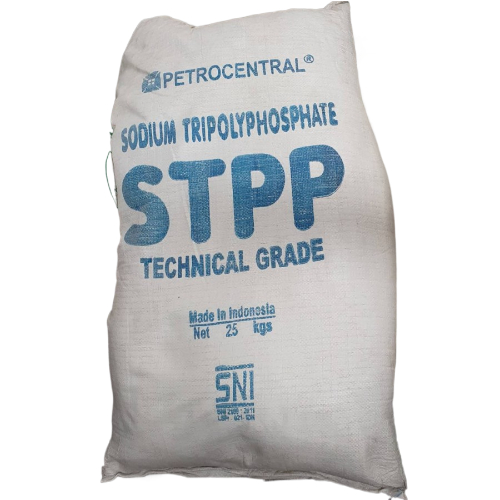 

STPP / Sodium Tripolyphosphate Teknis Kemasan Sak 25 KG via Cargo
