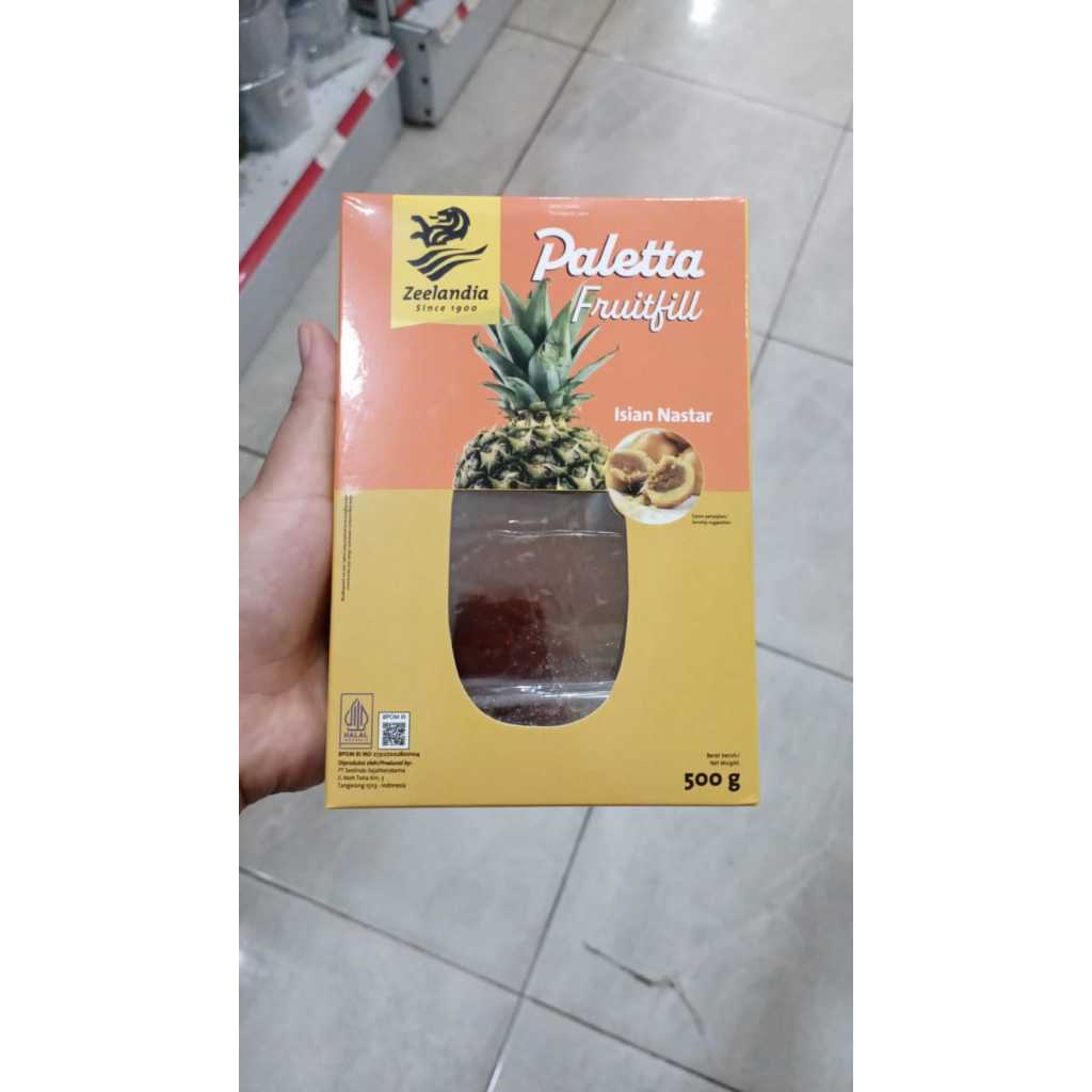 

Paletta Fruitfill Nastar 500g (isian nastar)
