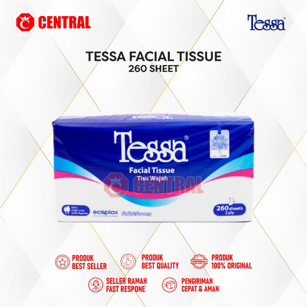 TESSA FACIAL TISSUE 260 SHEET/centralbandung