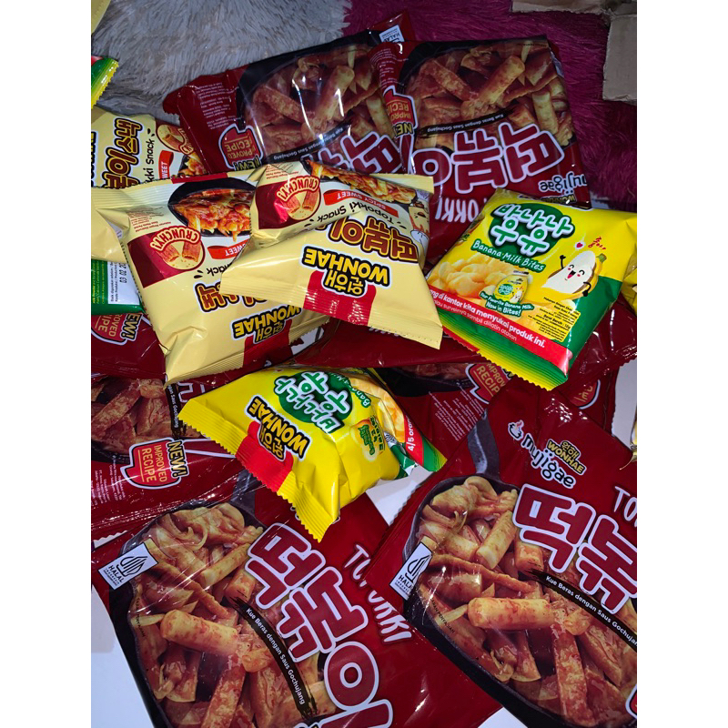 

[PROMO] TOPPOKI MUJIGAE 2PCS FREE SNACK TOPPOKI WONHAE 2PCS