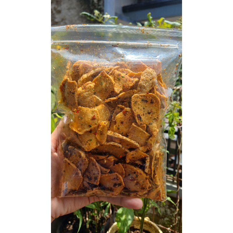 

Basreng Koin Pedas Daun Jeruk