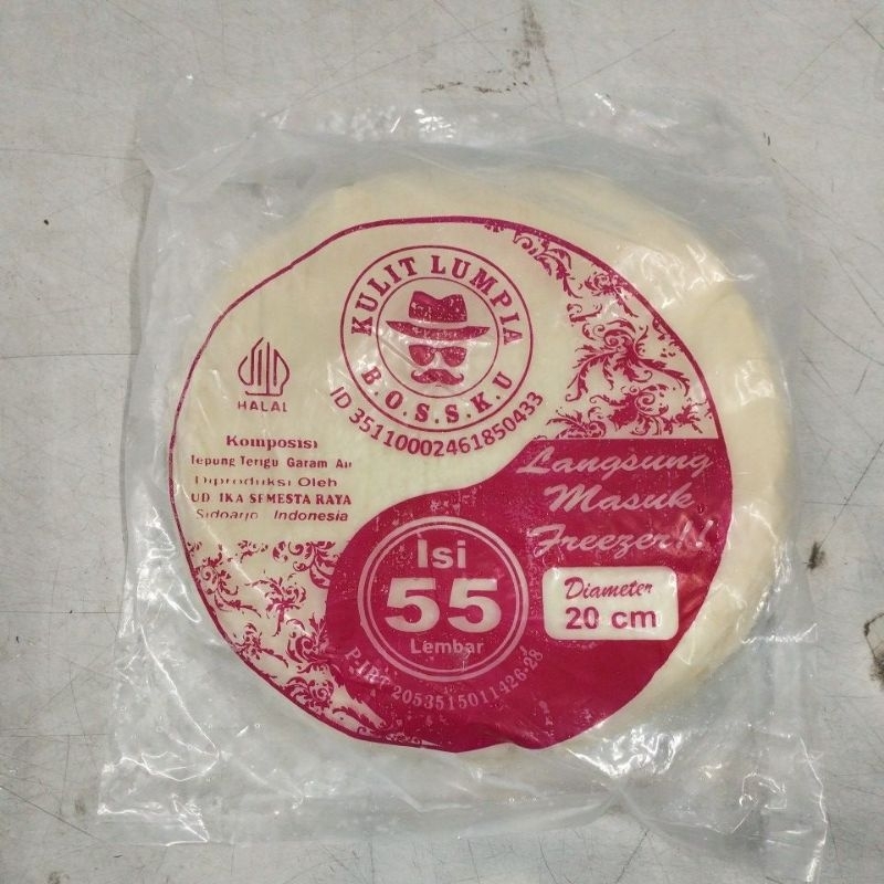 

BOSSKU Kulit Lumpia isi 55 diameter 20cm