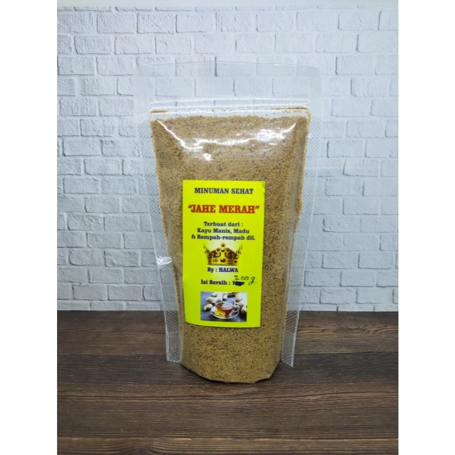 

HALWA JAHE MERAH BUBUK 200GR