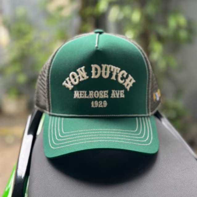 VONDUTCH topi trucker hijau NEW ORIGINAL 100%