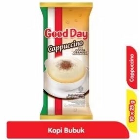 

GOOD DAY KOPI INSTAN CAPPUCCINO 10X25gr