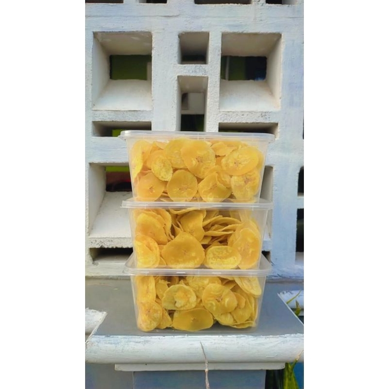 

kripik pisang tanduk pisang gebyar original asin manis gurih
