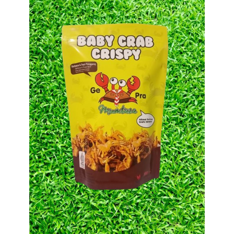 

babycrab crispy tanpa minyak brand GePra Mumtaza