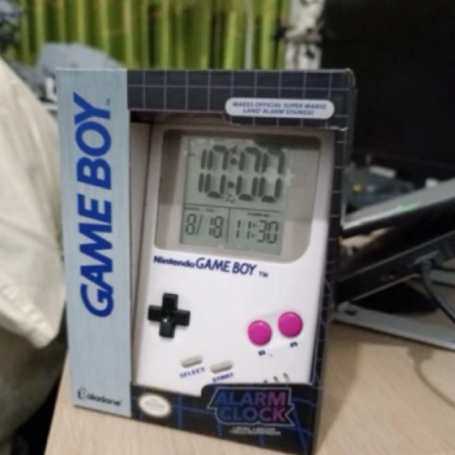 Paladone Game Boy / Nintendo Game Boy / Gameboy Alarm Clock / Jam (Second) 100% Original