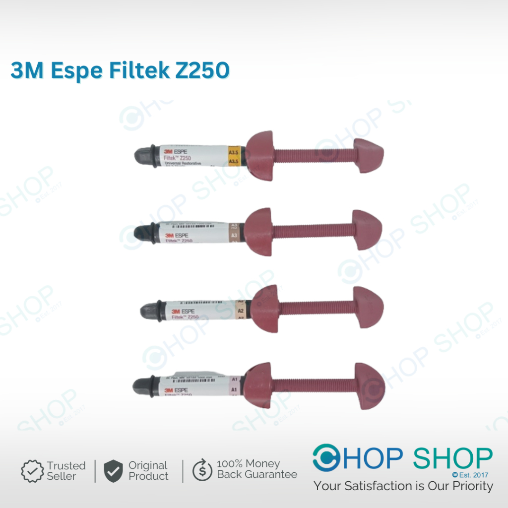 ORIGINAL Dental 3M Composite 3M Z250 Universal / Komposit 3M FILTEK Z250 / Bahan Tambalan Komposit 3