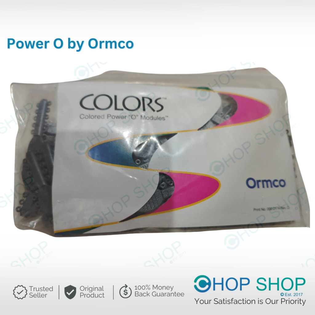 ORIGINAL Power O by ORMCO Karet Behel Orthodontic Kawat Gigi