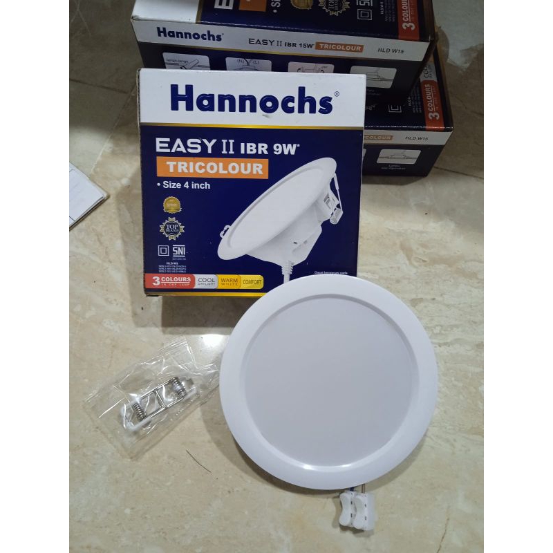 LAMPU DOWNLIGHT BULAT 3WARNA 9WATT, 15WATT