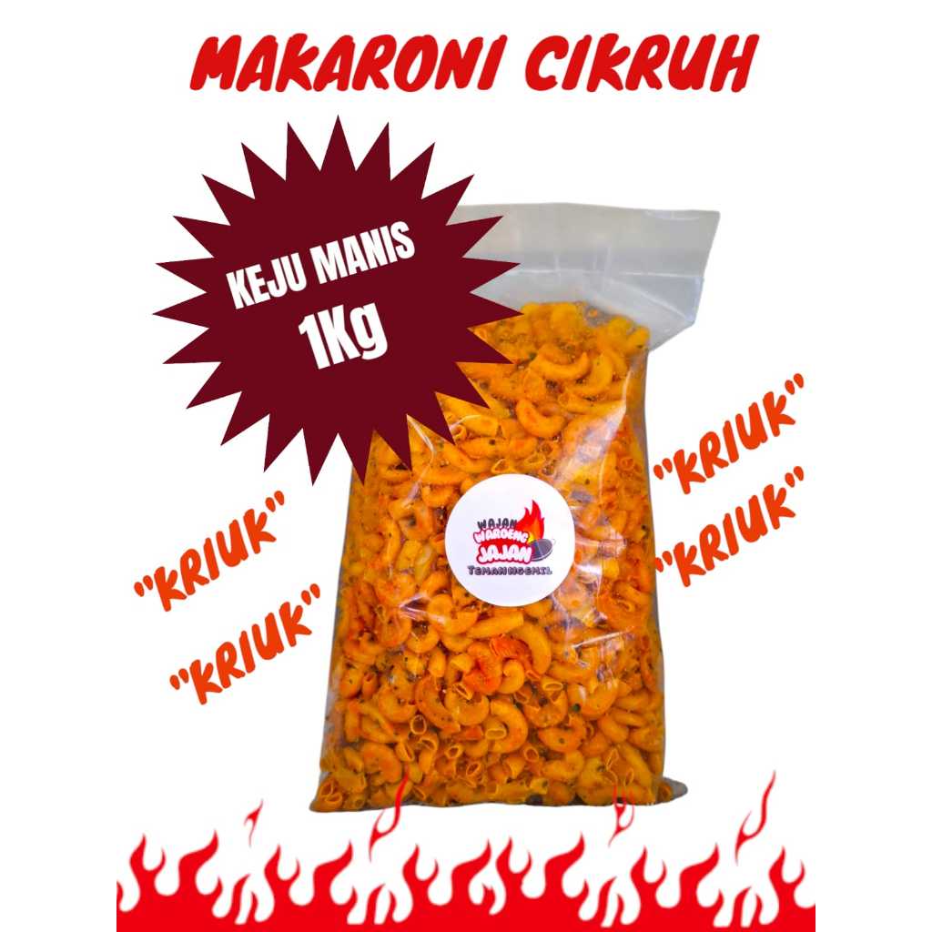 

Makaroni Cikruh 1 Kg Keju Manis
