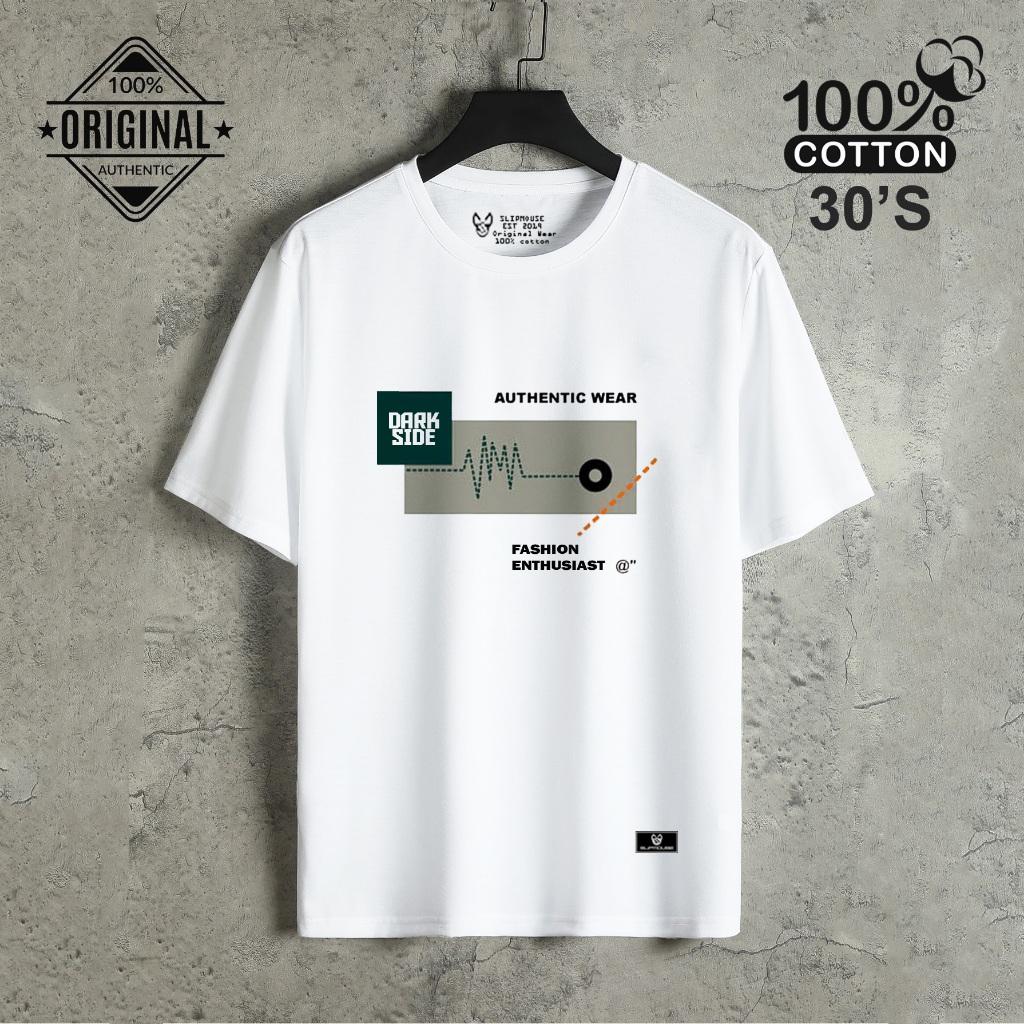 Kaos Pria Distro Original 100% Baju Distro Pria Dewasa Baju Putih Kekinian Kaos Putih Pria Terlaris