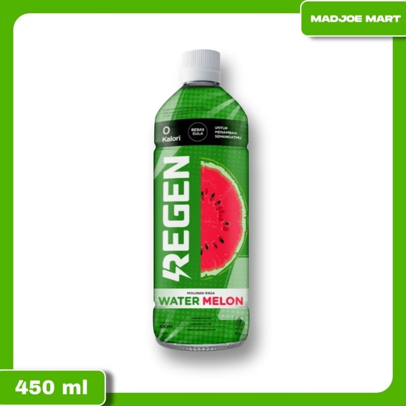 

Regen Minuman Rasa Semangka Botol 450 ml