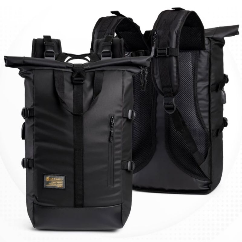 tas Ransel pria lipat anti air-tas Ransel pria fashion-tas Ranael. sekolah anti air