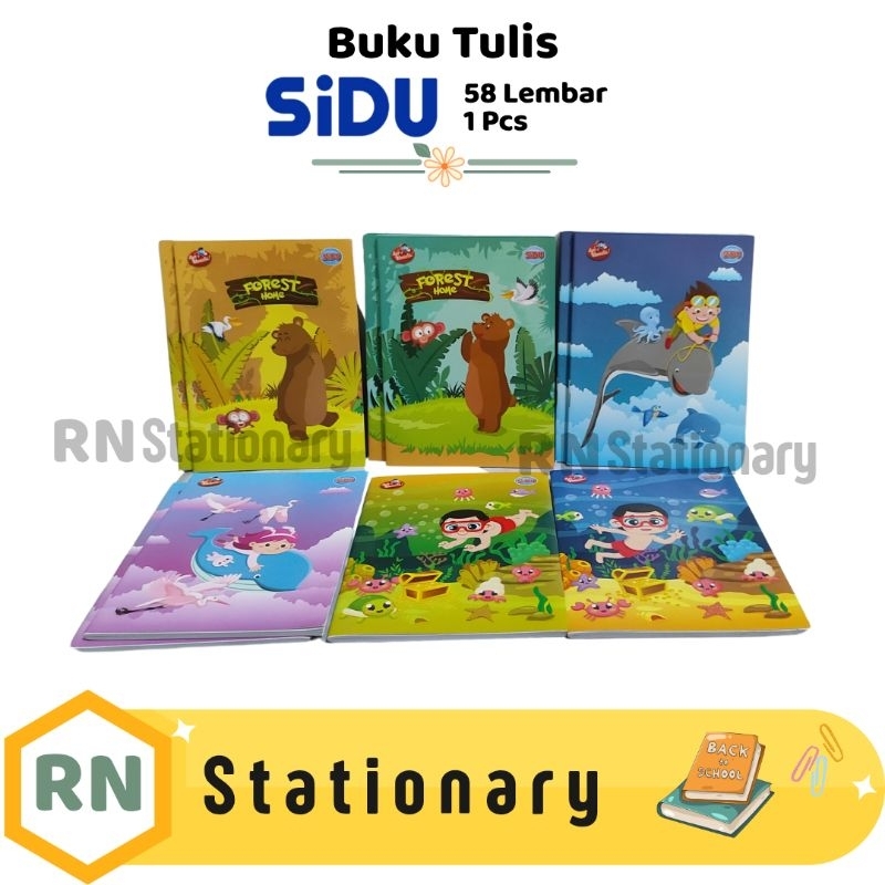 

Buku Tulis SiDu 58 lembar (harga untuk 1 pcs)