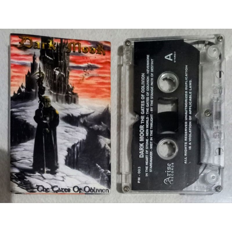 Kaset Pita D8 DARK MOOR Album The Gates Of Odlivion