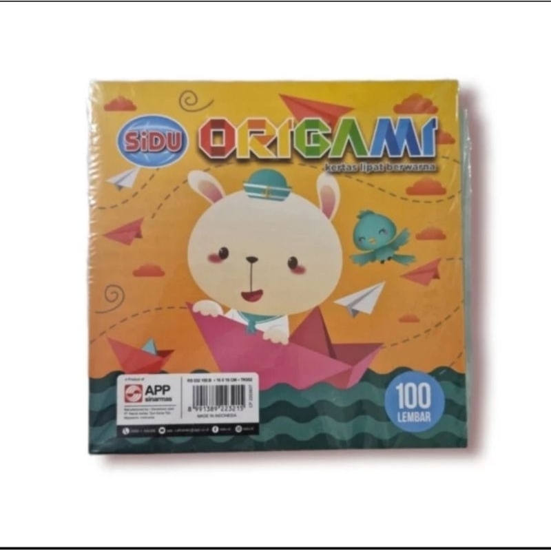

Kertas Lipat Origami Sidu 16x16 100 lembar