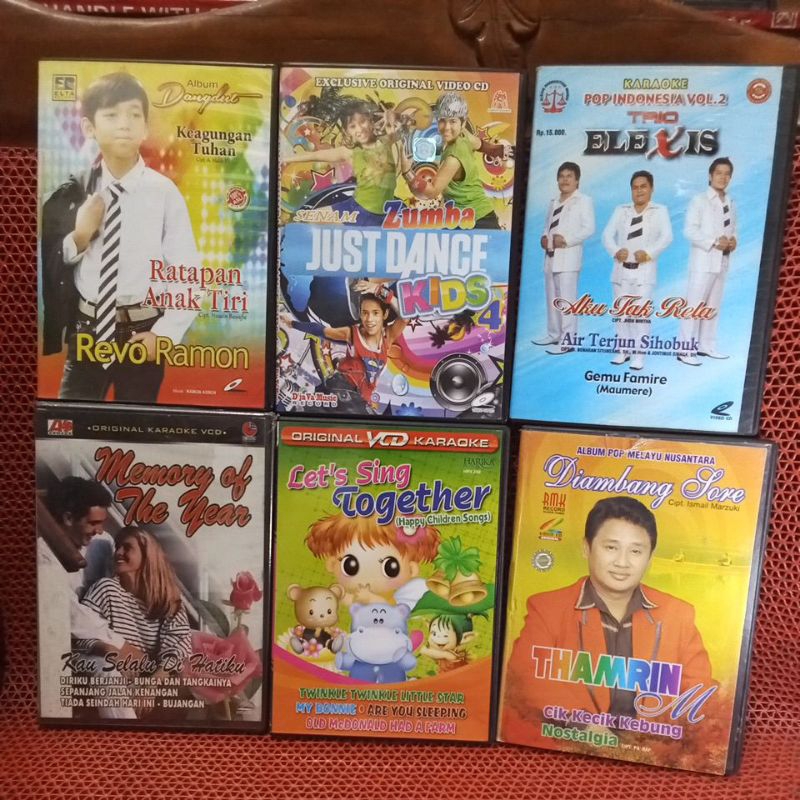 VCD INDONESIA CAMPUR Bebas pilih judul 100%