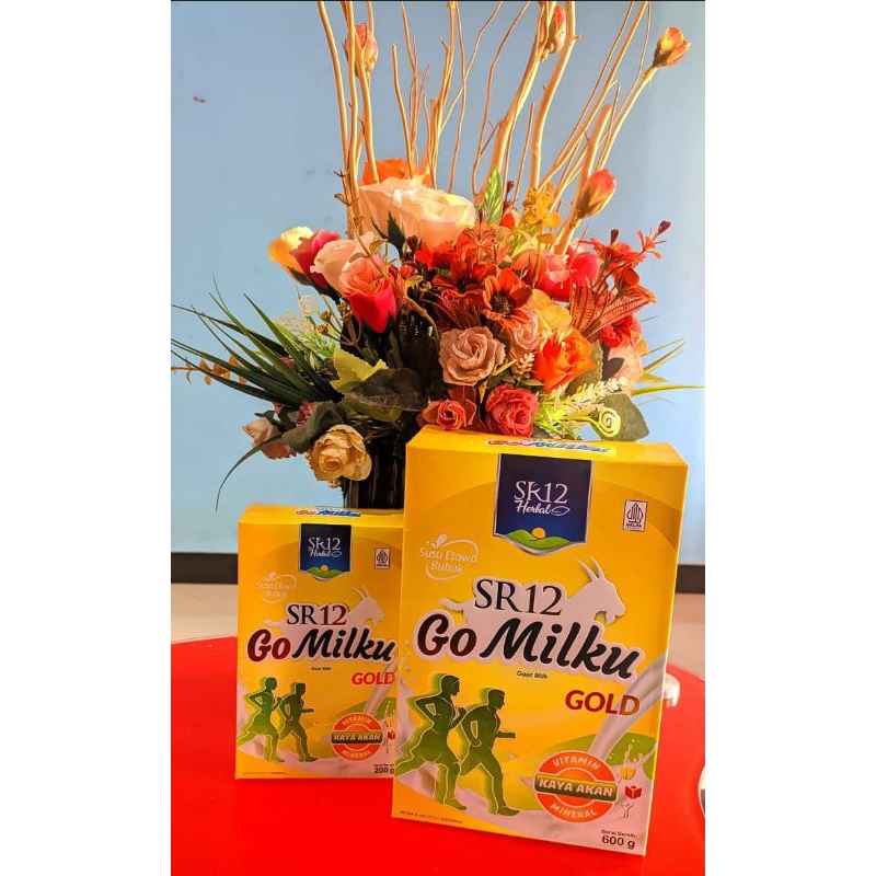 

Susu Etawa SR12 GoMilku Gold 600gr dan 200gr