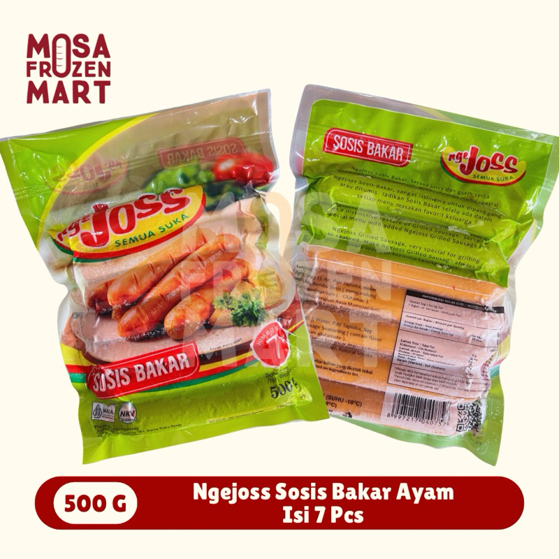 

Ngejoss Sosis Bakar Ayam Jumbo Isi 7 Pcd