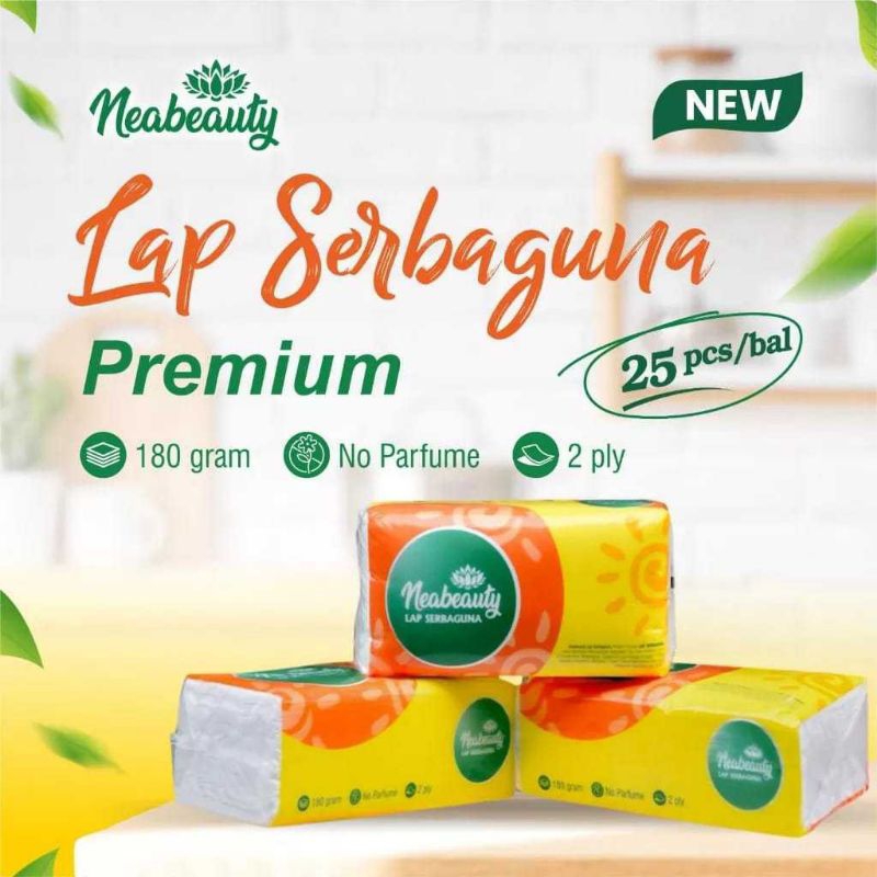 Tisu dapur kompor serbaguna megic tissue 200sheets lipat 20x20