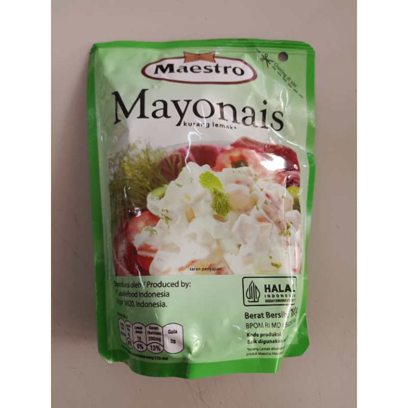 

MAYONES MAESTRO SERBAGUNA 180GRAM
