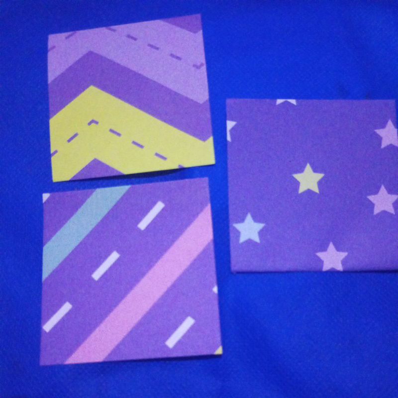 

kertas motif scrapbook deco paper notes pad tanpa lem kertas dekor