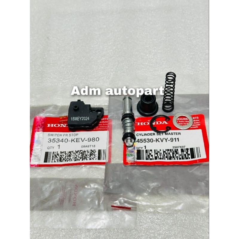 Seal master rem kanan KVY+Switch rem depan KEV-980 Vario 125 fi old 2012-2014, Vario 125 esp led 201