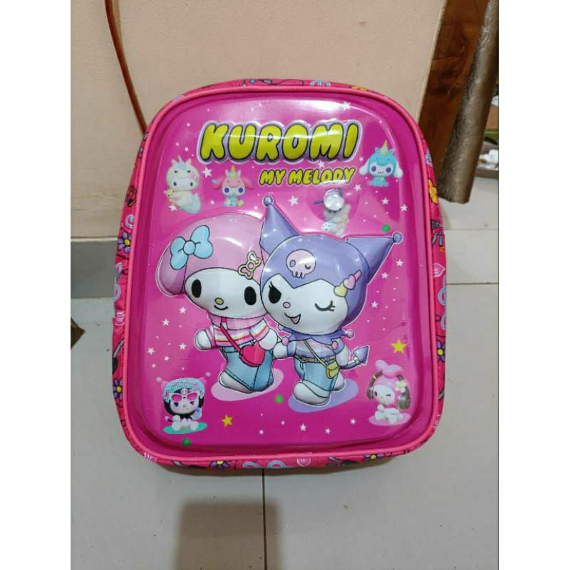 Tas anak|Paud|Anak sekolah|Gambar karakter|Kartun|Lampu Led|Gambar 3D