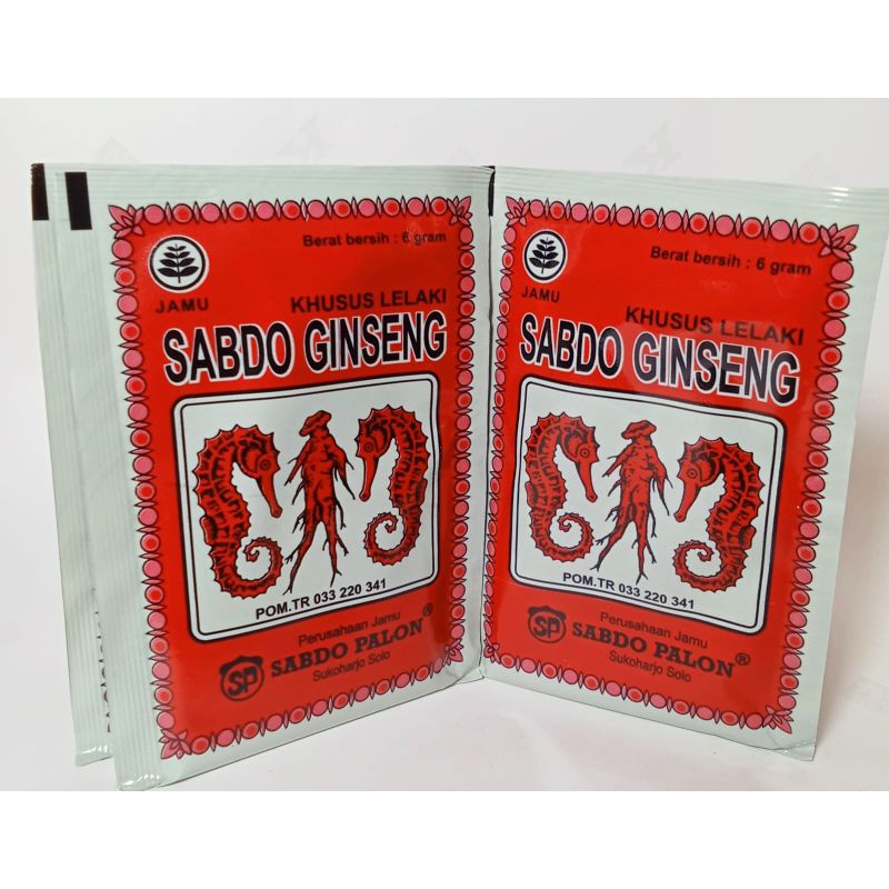 

JAMU SABDO GINSENG (STAMINA PRIA) KEMASAN PACK ISI 10SACHET