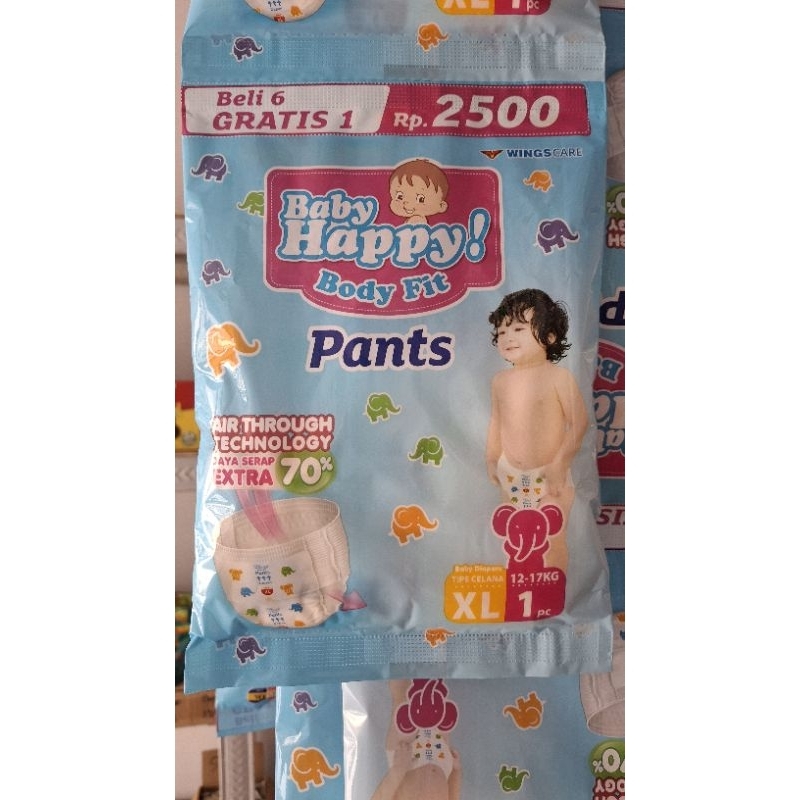 baby happy pampers xl