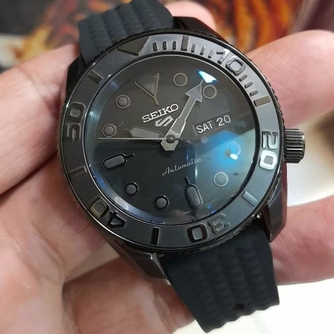 seiko srpd79k1 uograde mod saphire cal 4r36 movement  original