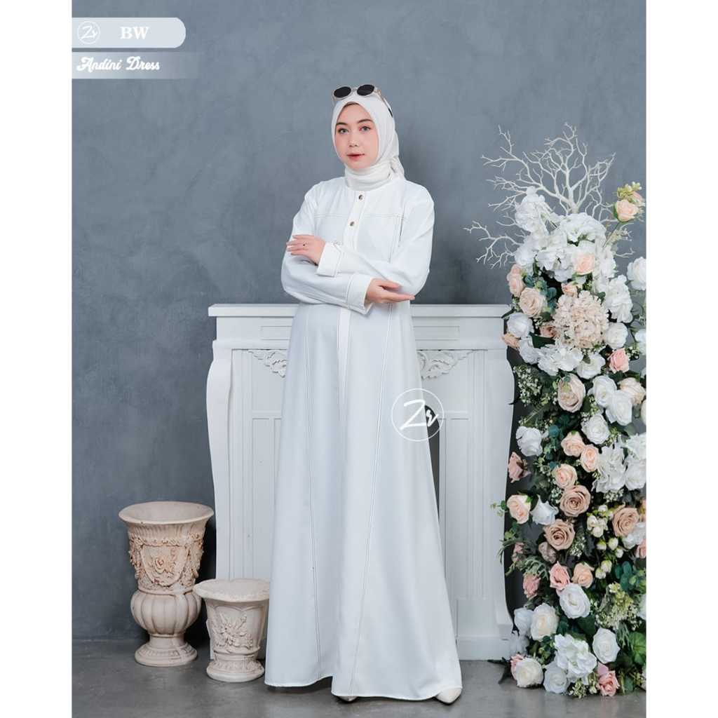 GAMIS MUSLIM ANDINI DRESS ZR MATT SABRINA KONDANGAN